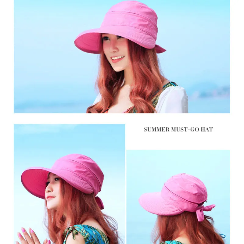 Simplicity Hats for Women UPF 50  UV Sun Protective Convertible Beach Visor Hat