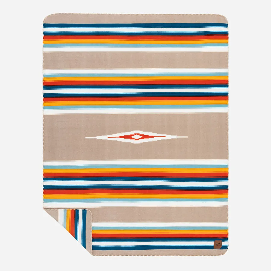 Slowtide Glacier Polar Fleece Blanket