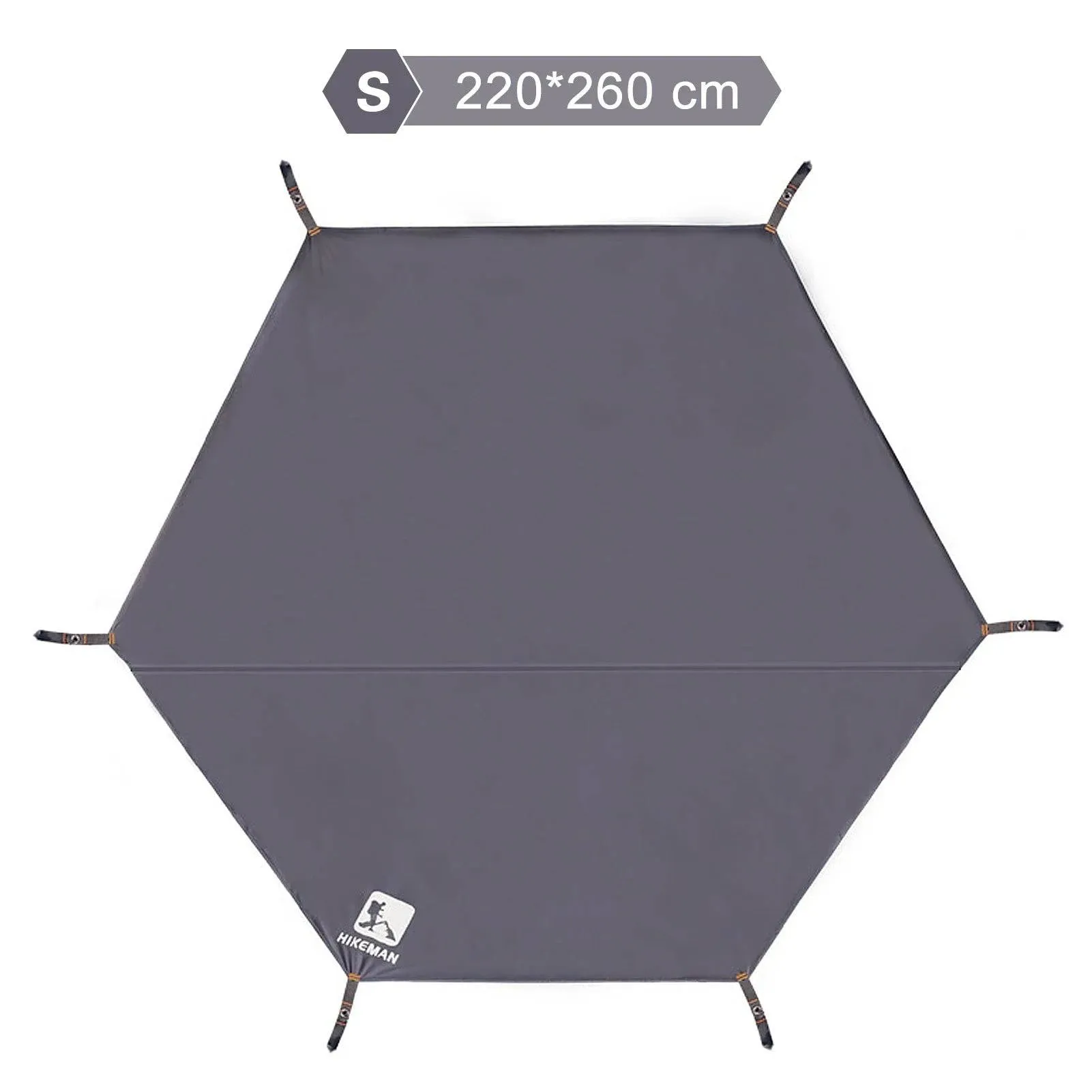 Thicken Picnic Mat Waterproof Camping Tarp Durable Beach Pad Octagonal Tent Mat Sun Canopy Ground Sheet for Hiking Travel Beach