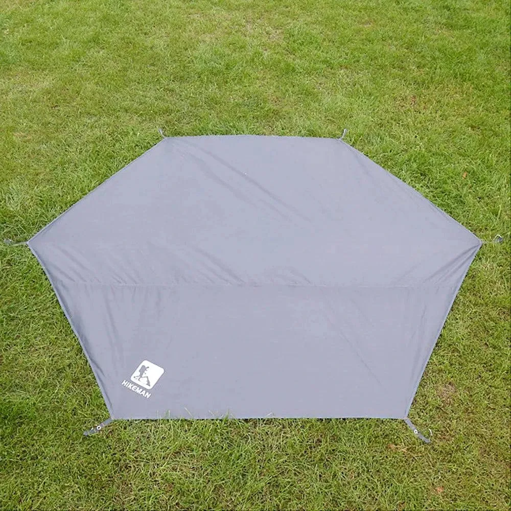 Thicken Picnic Mat Waterproof Camping Tarp Durable Beach Pad Octagonal Tent Mat Sun Canopy Ground Sheet for Hiking Travel Beach