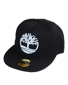Timberland Tree Logo Snapback Cap Black