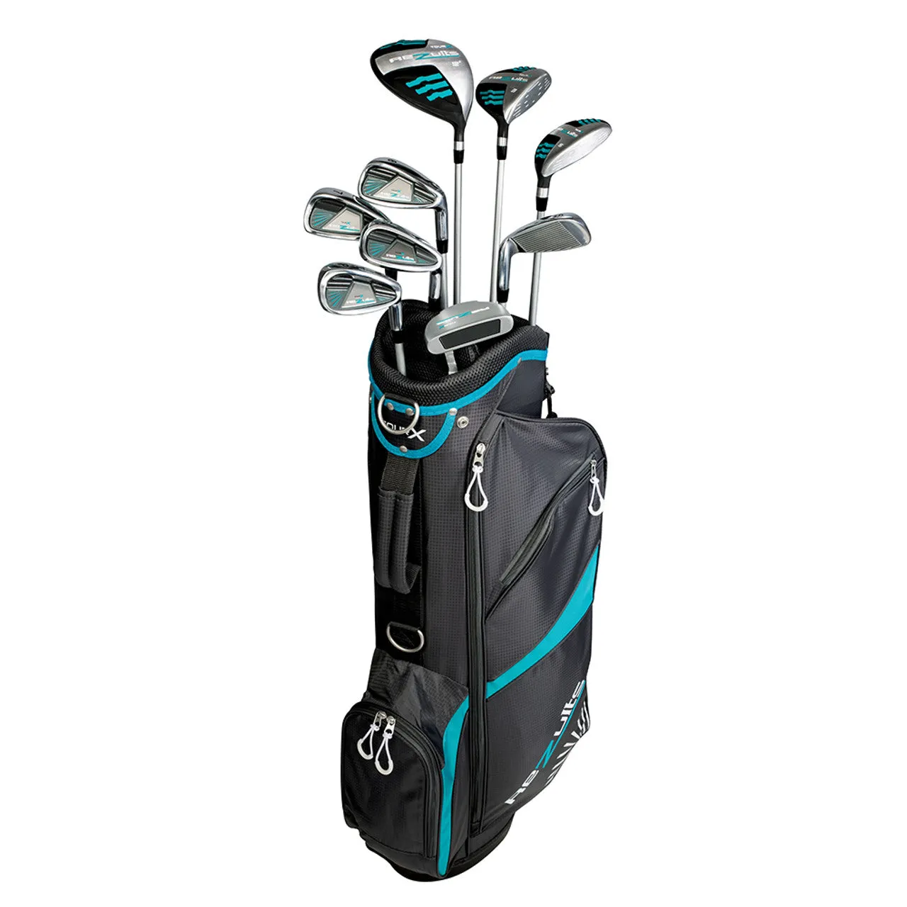 Tour X Rezults Womens Golf Set Teal
