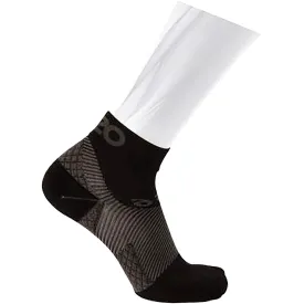 Unisex OS1st FS4 Quarter Plantar Fasciitis Socks Pair Black
