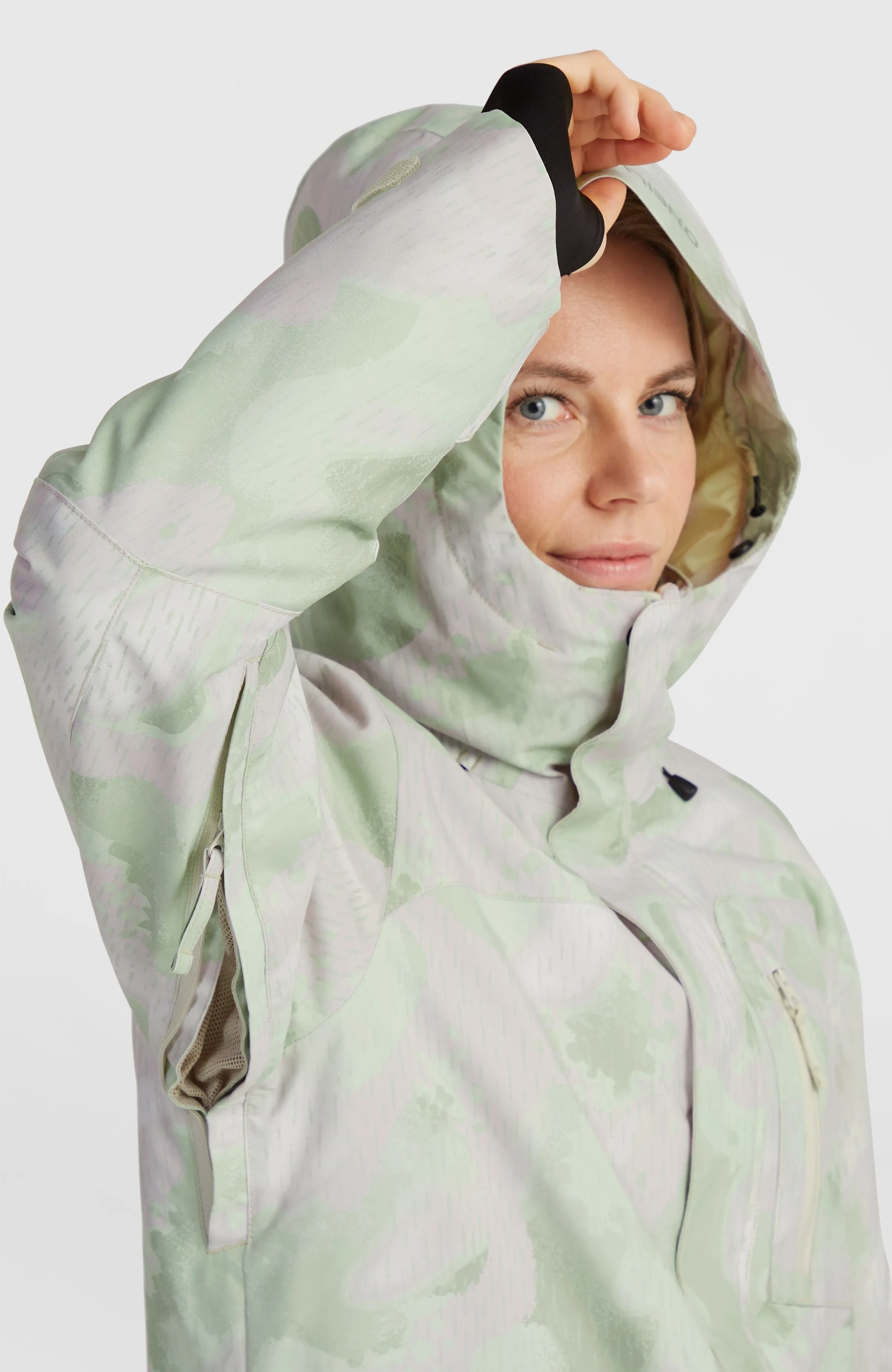 Utility Hybrid Snow Jacket | Green Day Camo