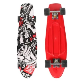 VIVA Flash Skateboard Senior with Flash Colorful Lights on Wheels | 8 - 12 Years (PU Wheel)