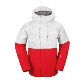 Volcom - V.Co Op Insulated Snowboard Jacket - White Camo SALE
