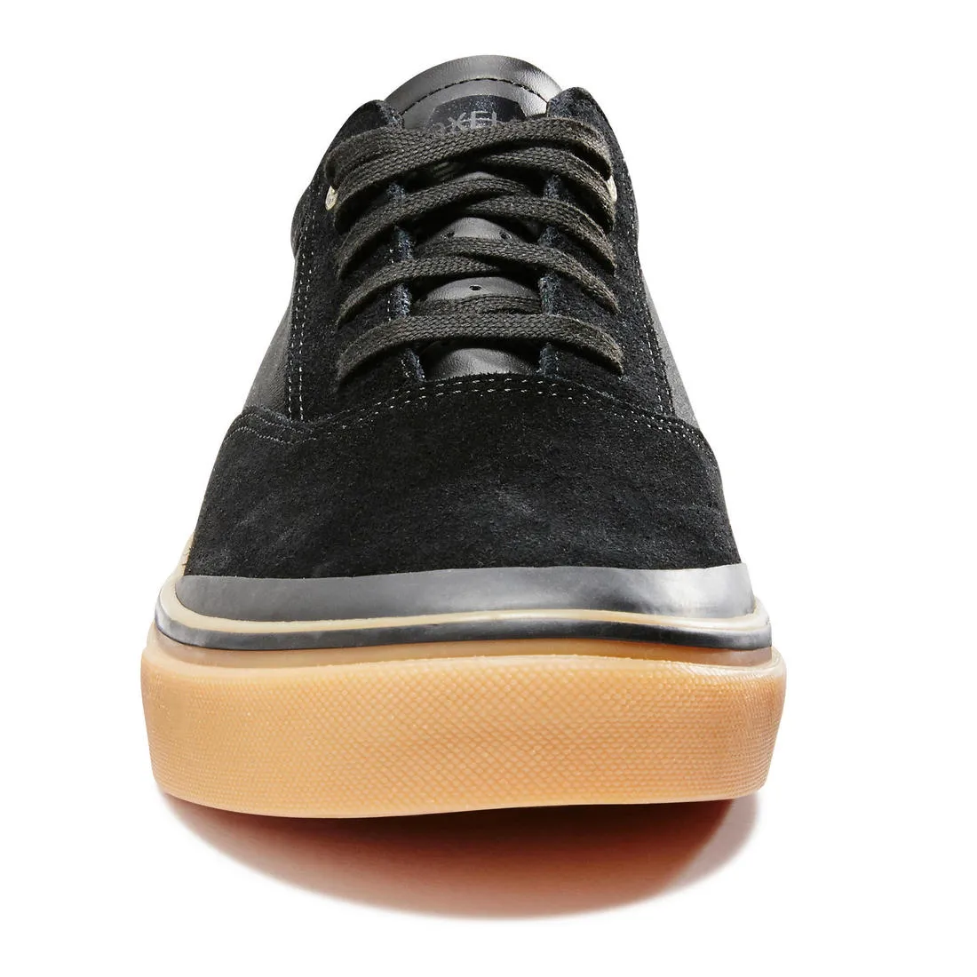 Vulca 500 Adult Low-Top Skate Shoes - Black/Rubber Sole
