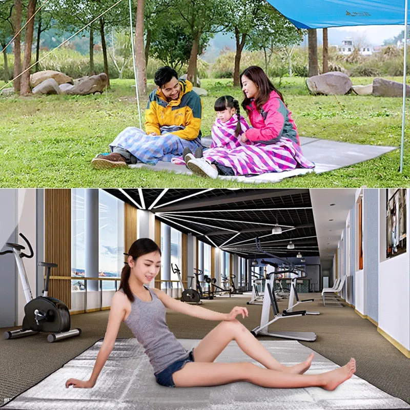 Waterproof Portable Picnic Mat - Foldable Outdoor Camping, Beach, Baby Blanket, Large Sleeping Pad