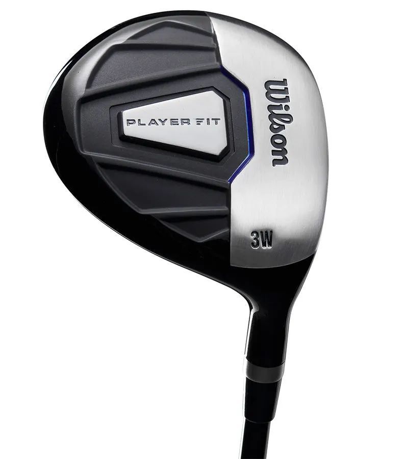 Wilson Mens PlayerFit Compete Set Steel - Stand Bag