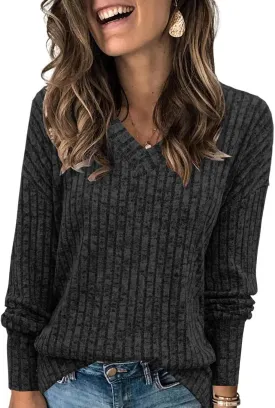Womens Sweaters Fall 2024 Sweatshirts Long Sleeve Shirts for Women