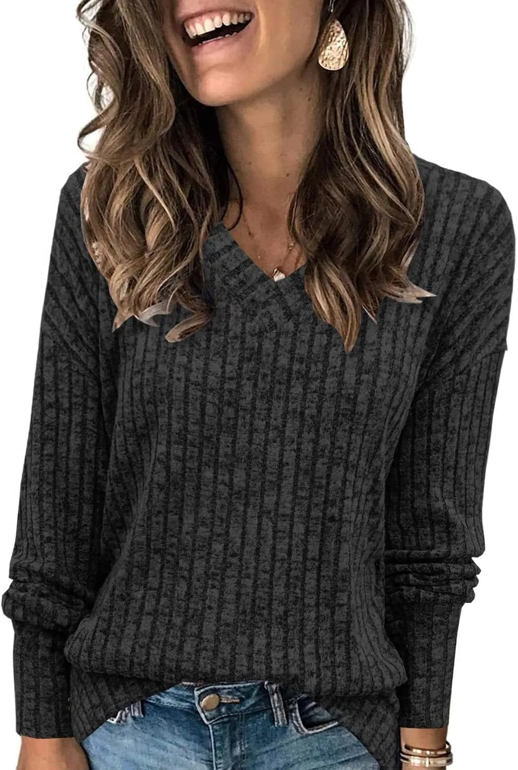 Womens Sweaters Fall 2024 Sweatshirts Long Sleeve Shirts for Women